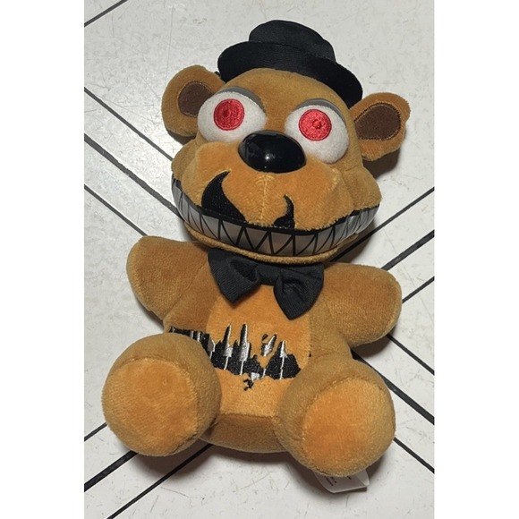 Funko Other - Five Nights At Freddy's Nightmare Fazbear Plush 2016 8" Scott Cawthon Funko FNAF